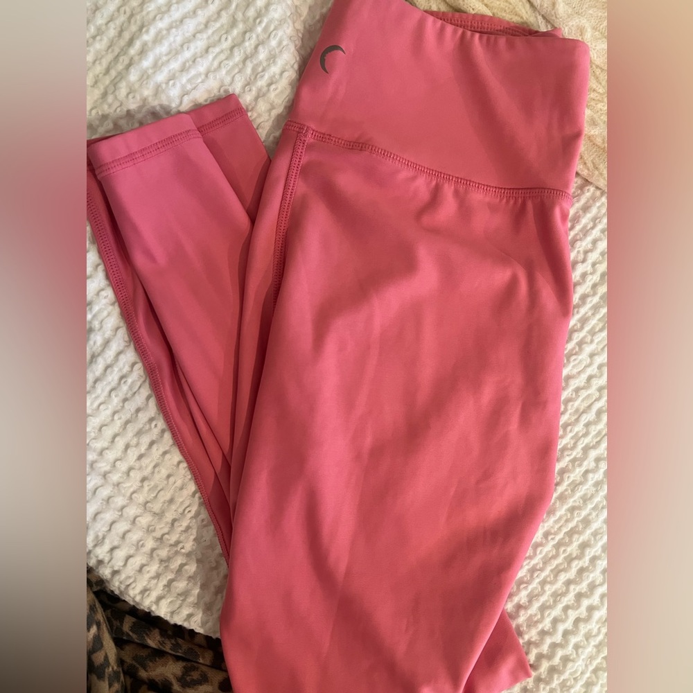 Zyia hot pink leggings size 8-10 EUC